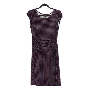 Polka dot midi dress